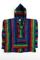 Vintage Rainbow Baja Hoodie 1