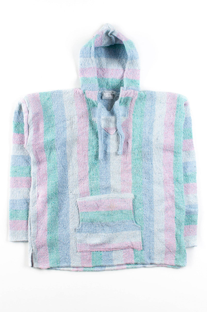 Vintage Pastel Mint Baja Hoodie