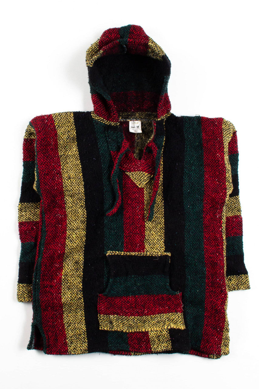 Vintage Rasta Baja Hoodie 1