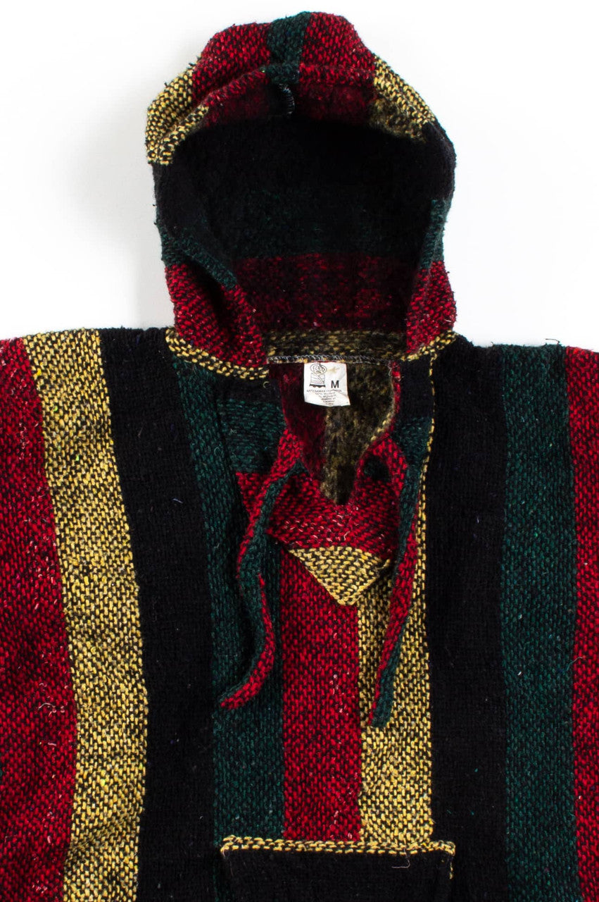 Vintage Rasta Baja Hoodie 1