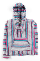 Vintage Trans Stripes Baja Hoodie