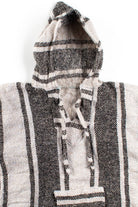 Vintage Oatmeal Stripe Baja Hoodie