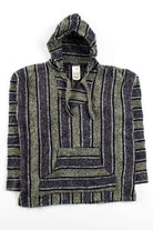Vintage Sage Stripe Baja Hoodie 1
