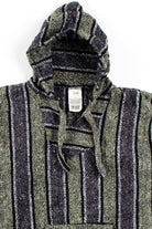 Vintage Sage Stripe Baja Hoodie 1