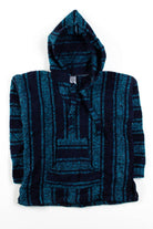 Vintage Sapphire Stripe Baja Hoodie
