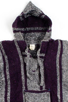 Vintage Purple Stripe Baja Hoodie 2