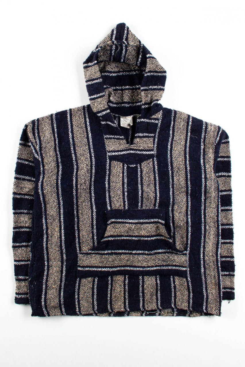 Vintage Gold Stripe Baja Hoodie