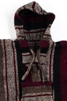 Vintage Red & Tan Baja Hoodie
