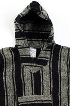 Vintage Sage Stripe Baja Hoodie