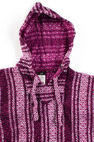 Vintage Magenta Greca Baja Hoodie