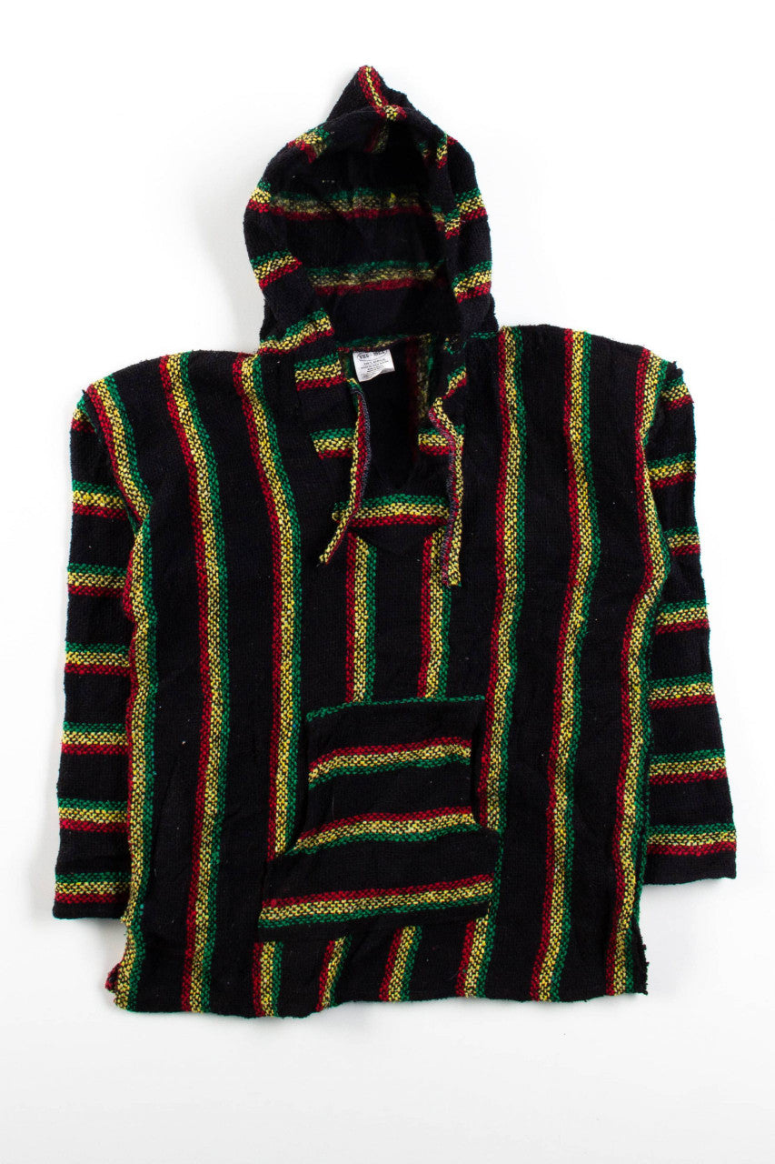 Vintage Rasta Baja Hoodie 2