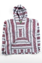 Recycled Burgundy Baja Hoodie 1