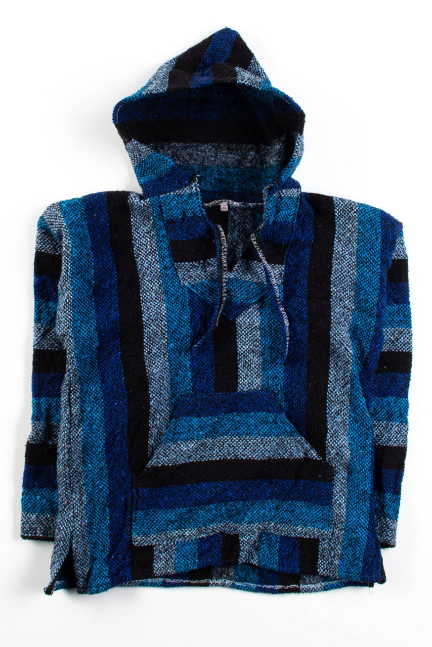 Vintage Dark Blue Baja Hoodie
