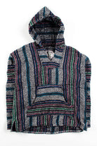Recycled Black Multicolor Baja Hoodie