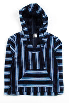 Navy Striped Baja Hoodie