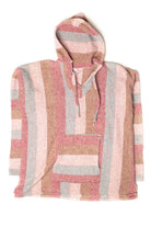 Vintage Pastel Pink Baja Hoodie