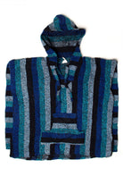Vintage Black & Blue Baja Hoodie 5