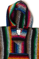 Vintage Kids Black Rainbow Baja Hoodie