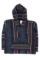 Vintage Gray Pastel Rainbow Baja Hoodie