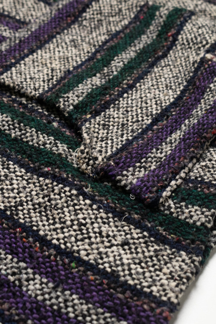 Black and Purple Vintage Baja Hoodie