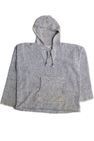 Blue and White Baja Hoodie
