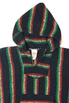 Vintage Green Yellow & Red Sunspecs Baja Hoodie