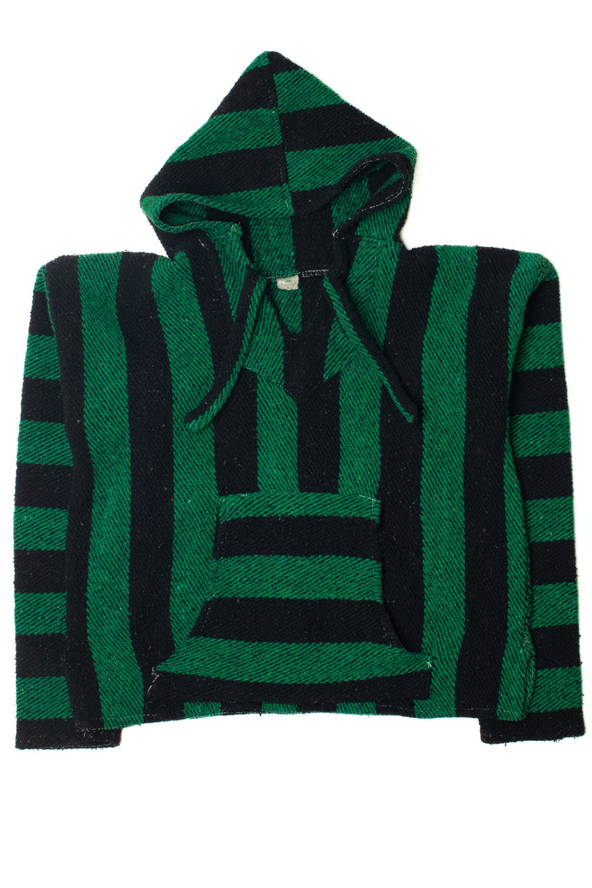 Black & Green Artilana Baja Hoodie