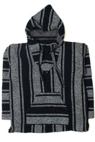 Black And Gray Baja Hoodie 2803