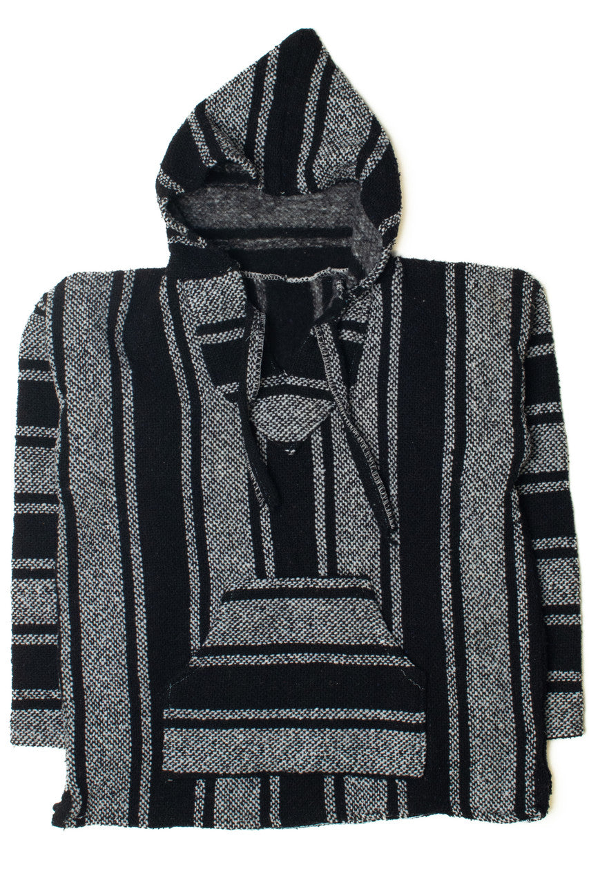 Black And Gray Baja Hoodie 2803