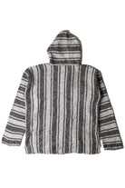 Recycled Gray Striped Baja Hoodie4