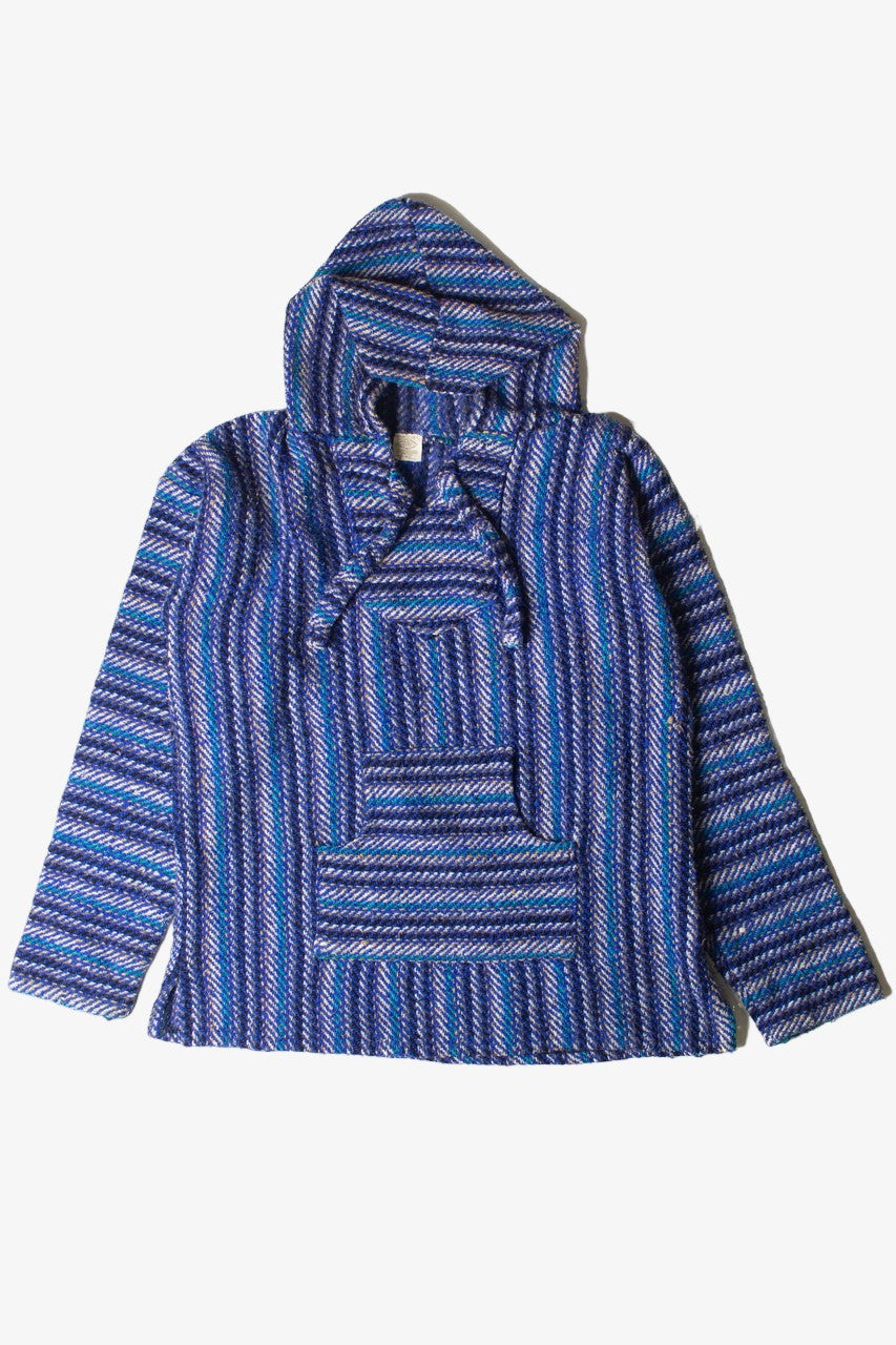 Recycled Blue El Paso Saddleblanket Co. Baja Hoodie