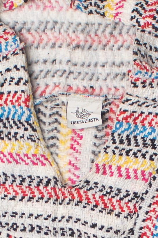 Recycled Multicolor Fiesta Ziesta Baja Hoodie