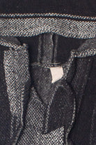 Recycled Black & Gray Baja Hoodie