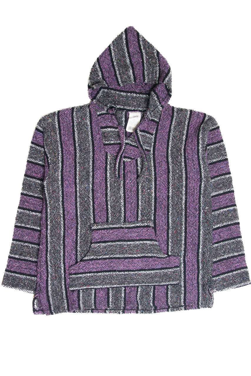 Recycled Purple Baja Hoodie 2851