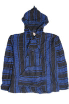 Recycled Dark Blue Baja Hoodie 2859