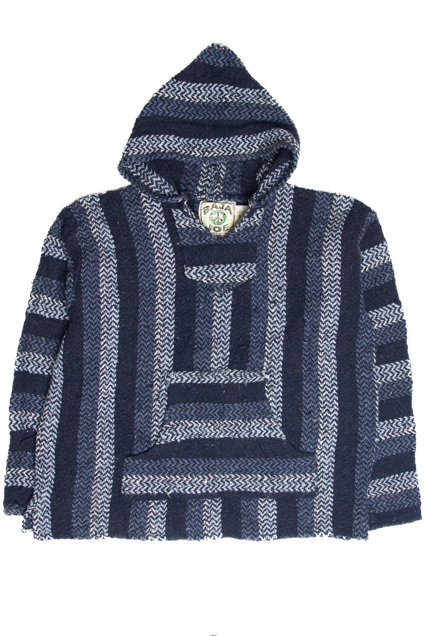 Dark Blue Baja Hoodie