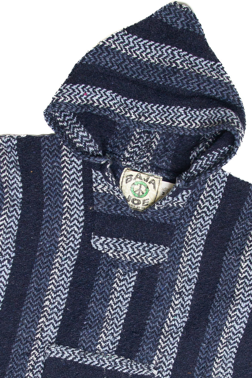 Dark Blue Baja Hoodie