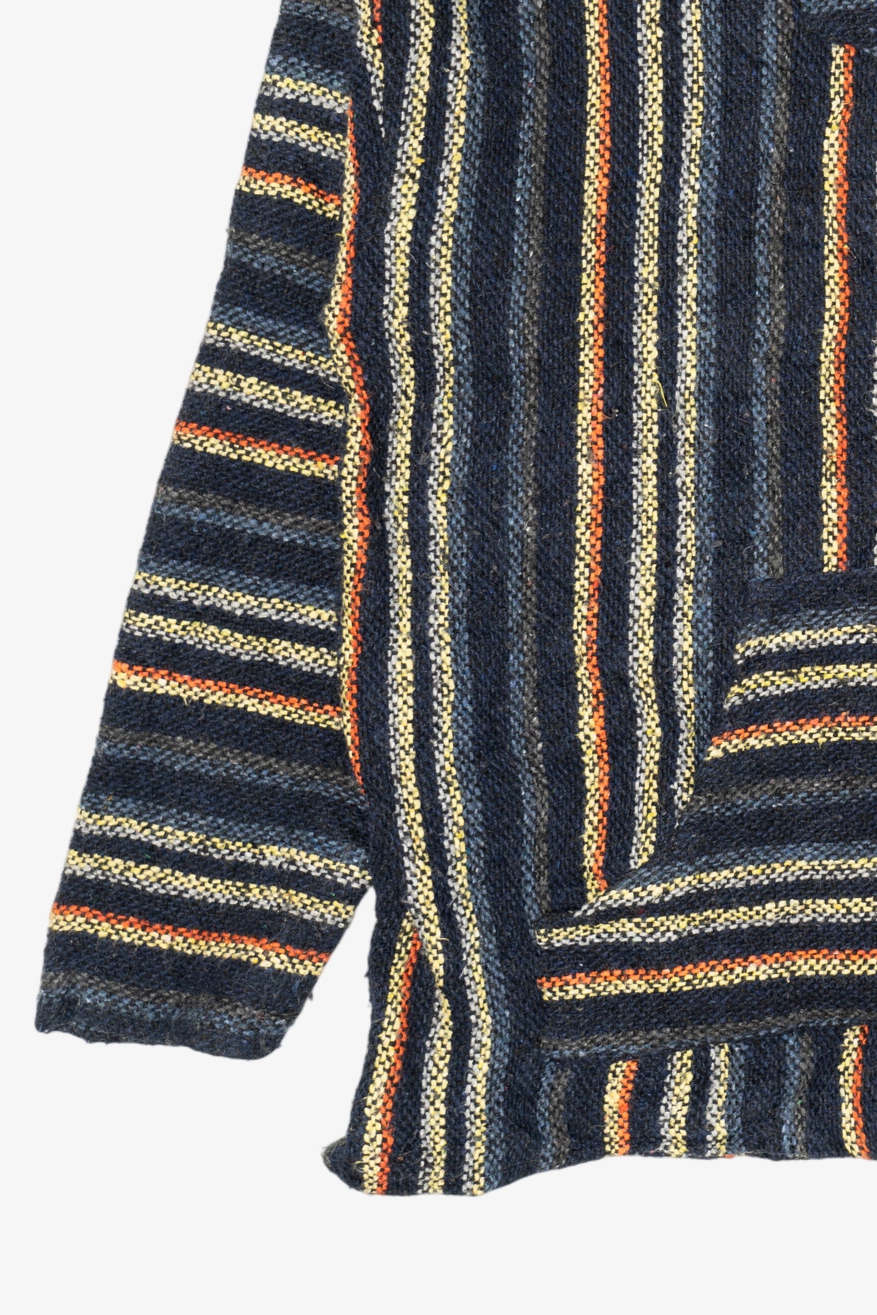 Iguana Jack Navy Blue And Orange Baja Hoodie (2010s)