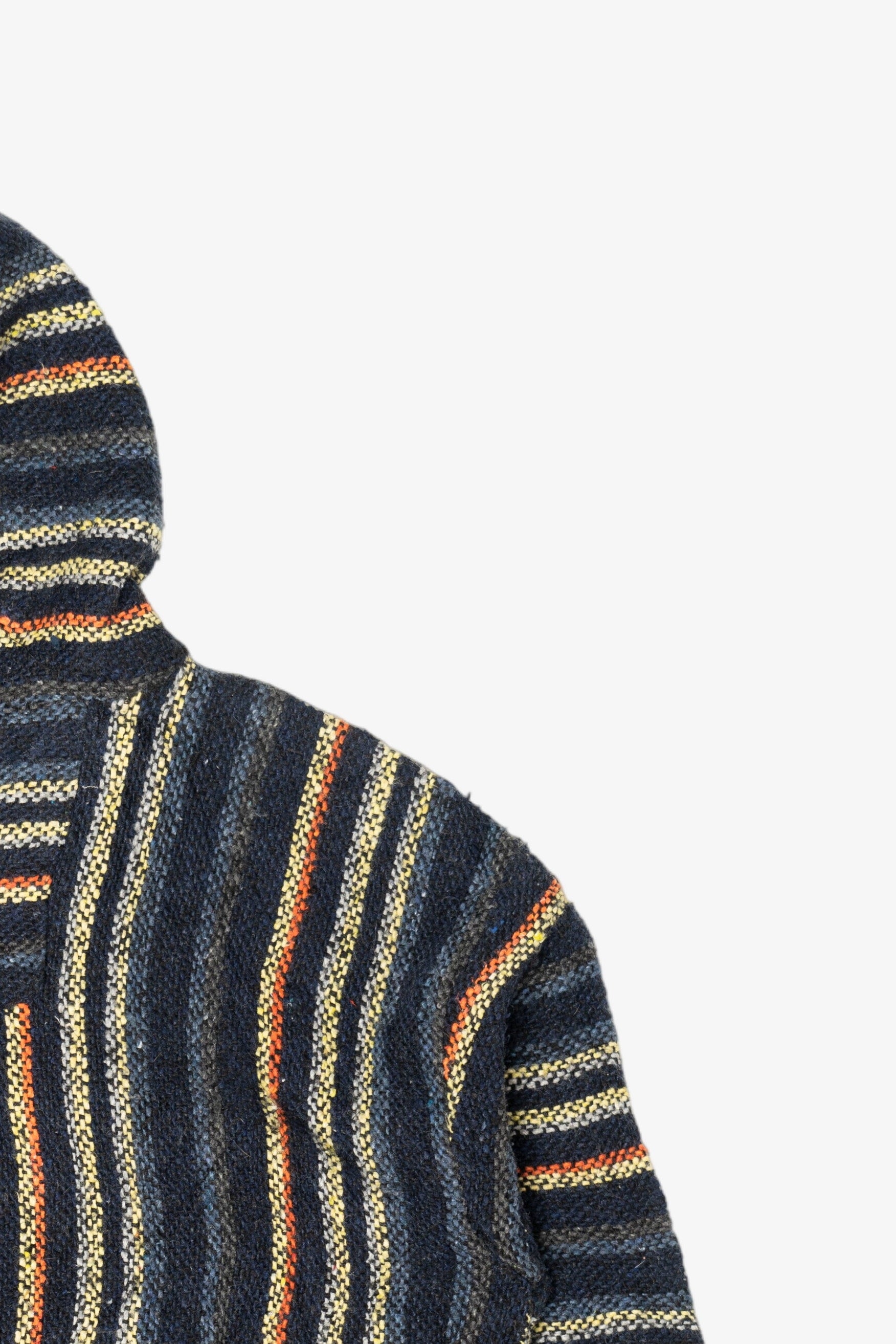 Iguana Jack Navy Blue And Orange Baja Hoodie (2010s)