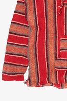 Red El Paso Saddleblanket Co. Baja Hoodie (2000s)