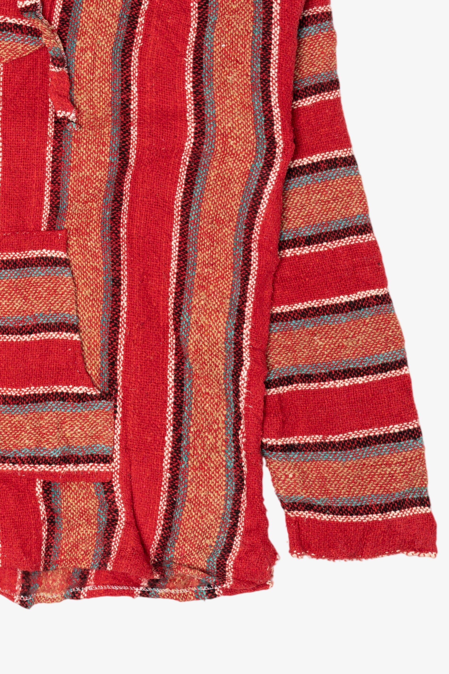 Red El Paso Saddleblanket Co. Baja Hoodie (2000s)