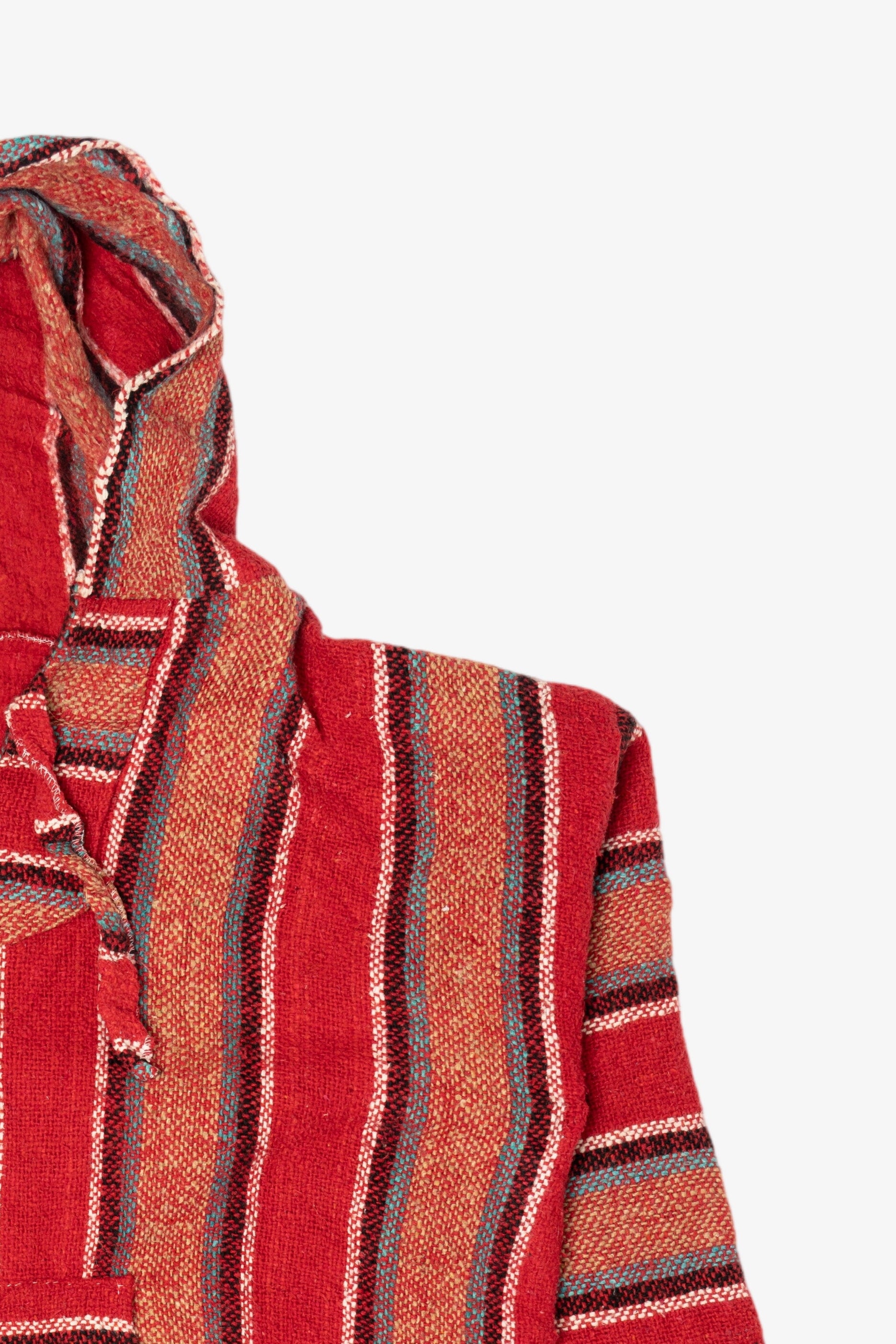 Red El Paso Saddleblanket Co. Baja Hoodie (2000s)