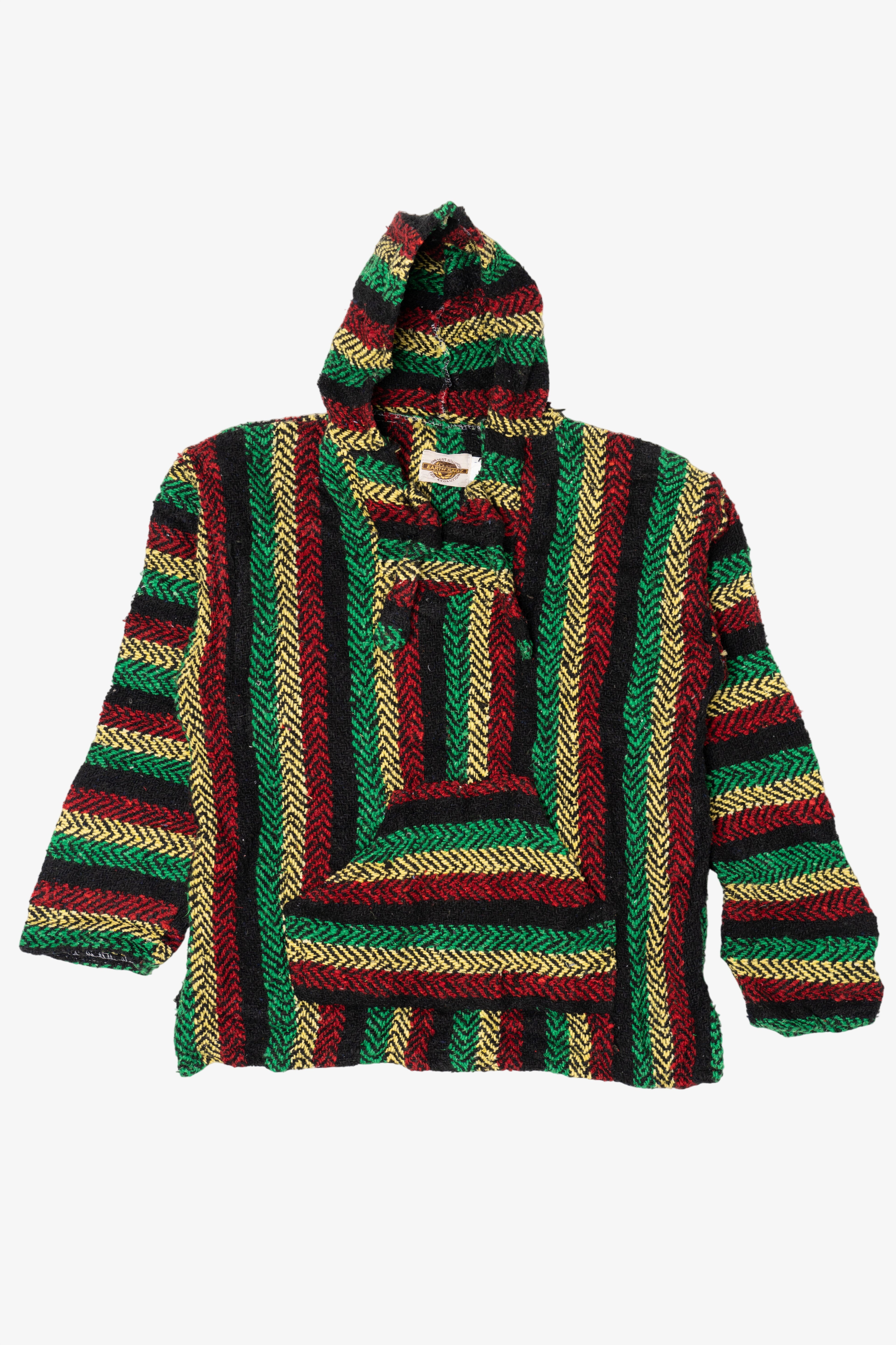 Multicolor Earth Ragz Baja Hoodie (2010s)