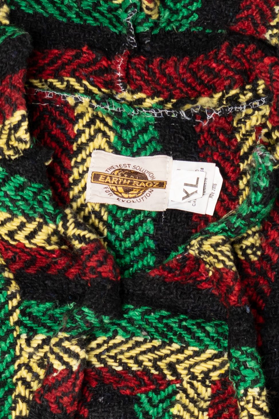 Multicolor Earth Ragz Baja Hoodie (2010s)