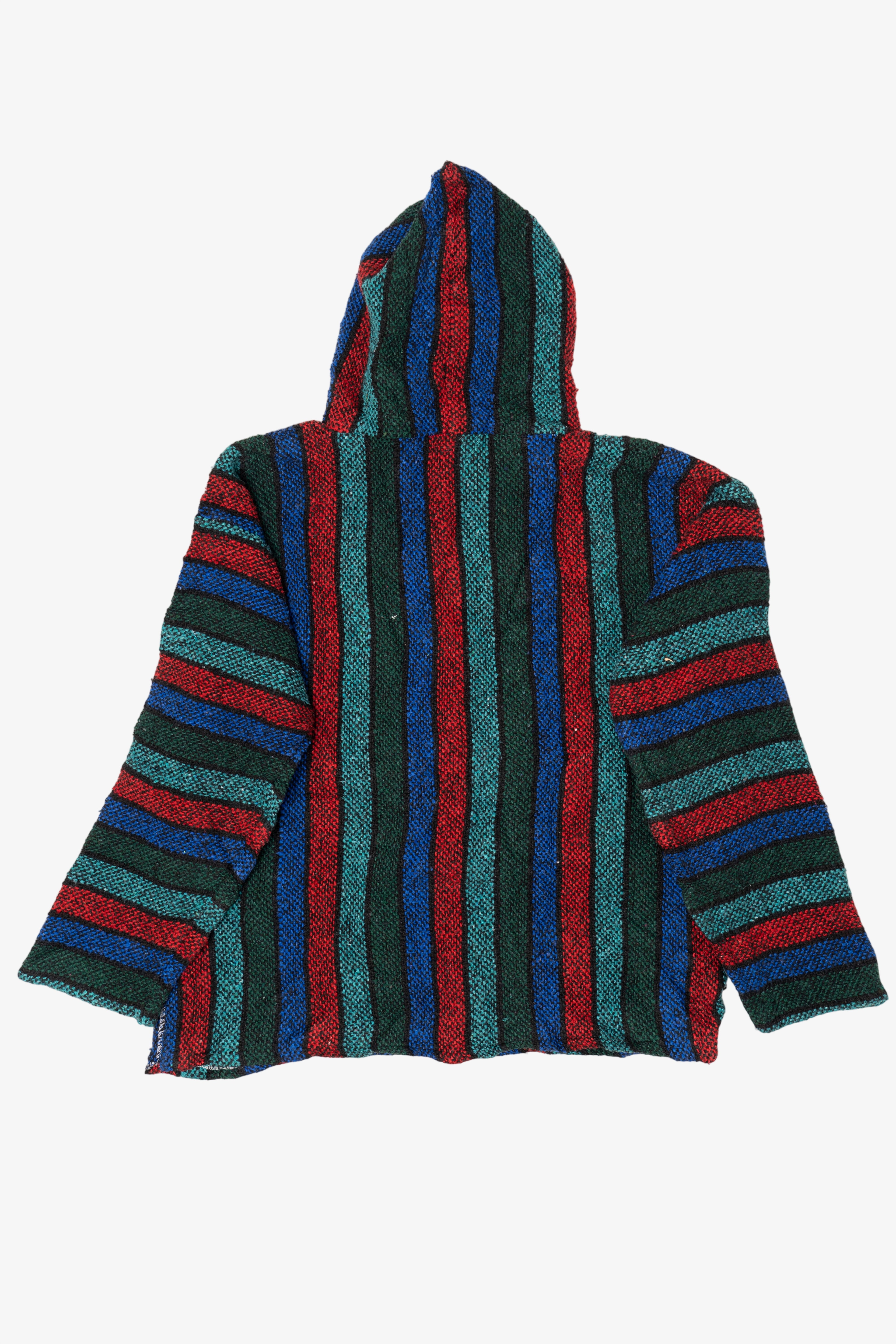 Blue Red And Green Rosy Baja Hoodie (2010s)