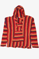 Red El Paso Saddleblanket Co. Baja Hoodie (2000s)