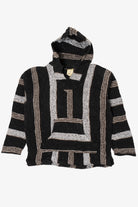 Black And White Frank's Textiles Baja Hoodie (2010s)