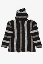 Black And White Frank's Textiles Baja Hoodie (2010s)