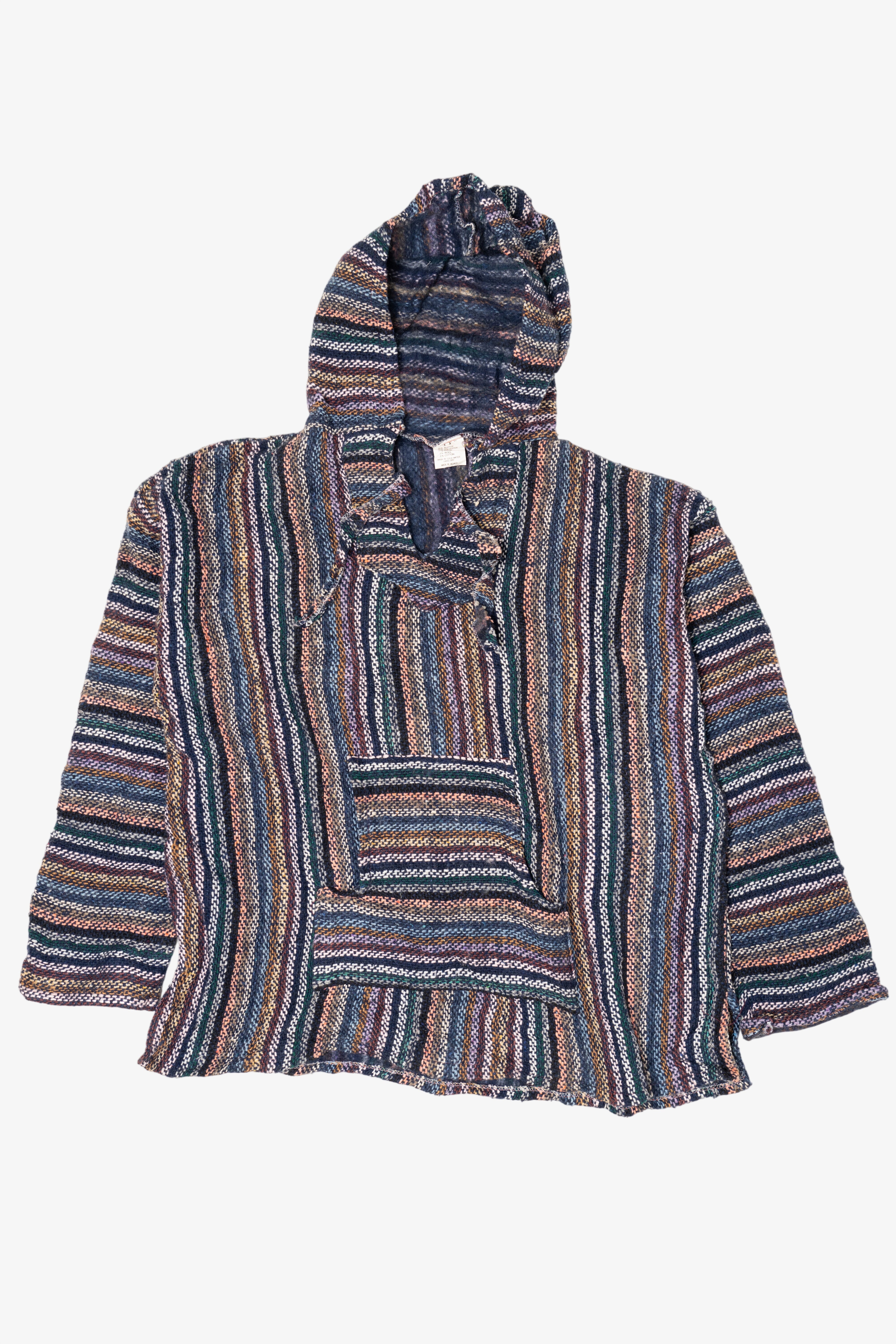 Purple Multicolor Baja Hoodie (2010s)