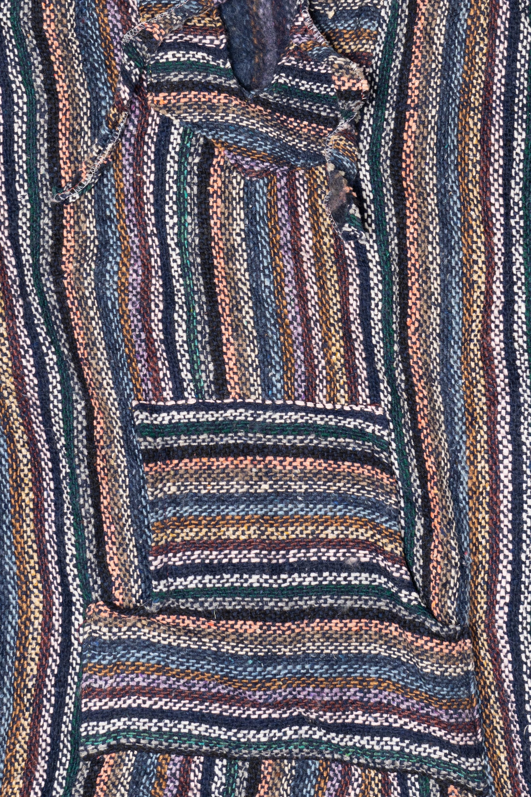 Purple Multicolor Baja Hoodie (2010s)